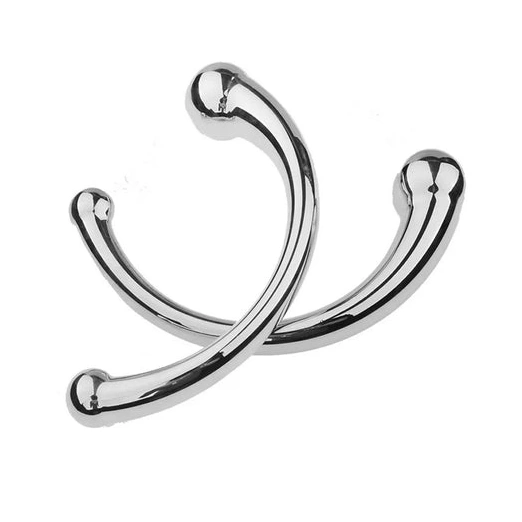 Stainless Anal Ended Hook Steel 5858 Elegant Double 1110